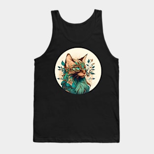 Beautiful Cat Boho - Love Cats Tank Top